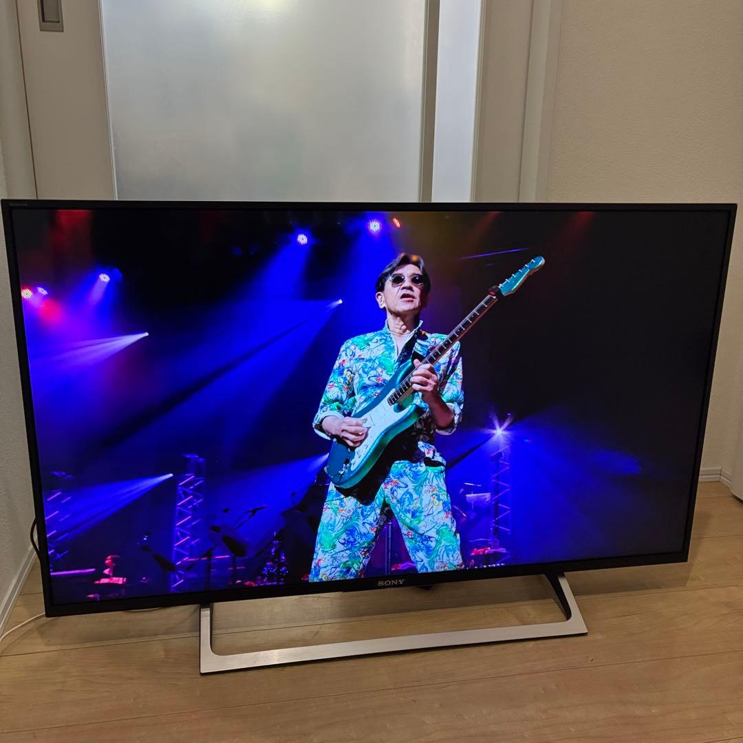 スマートテレビ　4K対応！SONY ソニー　KJ-43X8000E美品!