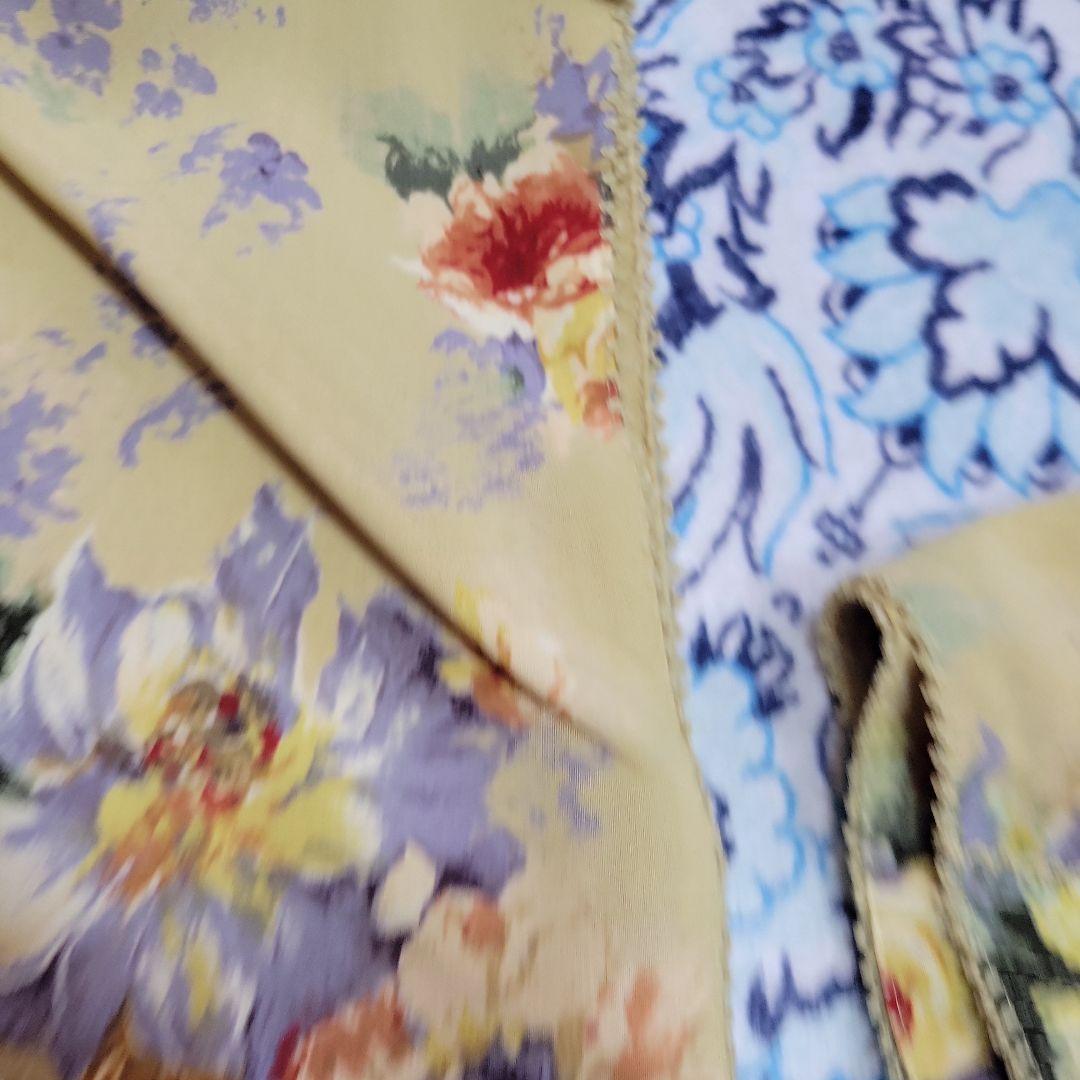 お値下げ未使用KANEKO ISAO 花柄フレンチ袖ワンピース