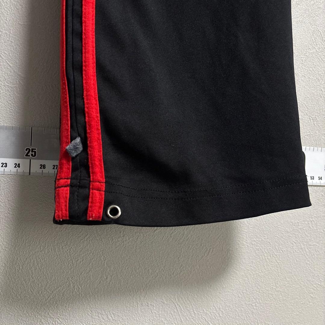 FRED PERRY フレッドペリー ジャージ パンツズボン M 黒 ブラック赤