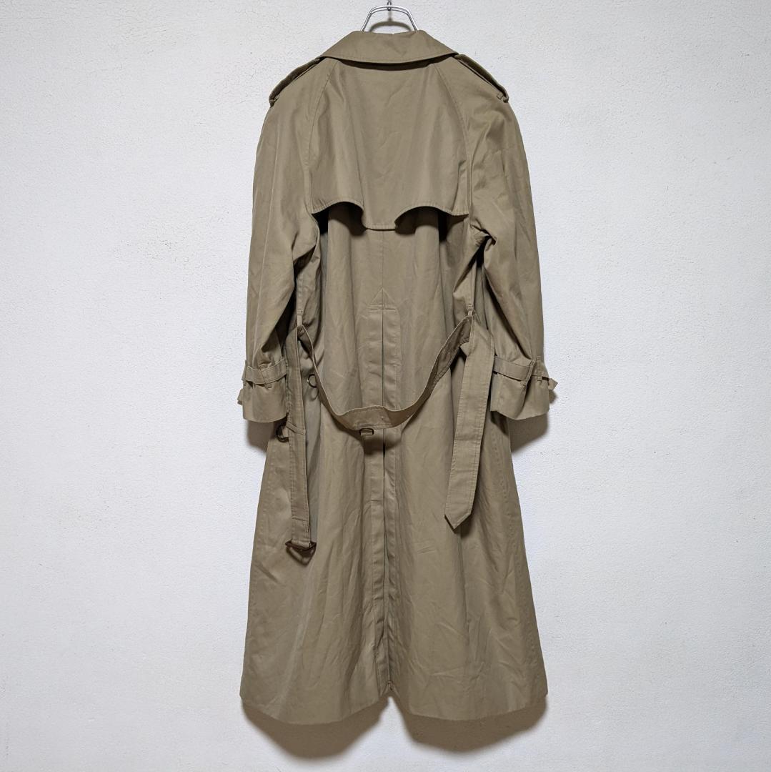 美品 80～90s バーバリー トレンチコート レディース 白タグ ベージュ22