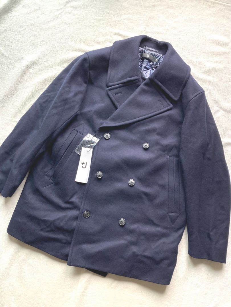 ダンデライオンタグ付　＋J オーバーサイズ・ピーコート　ネイビー　XL