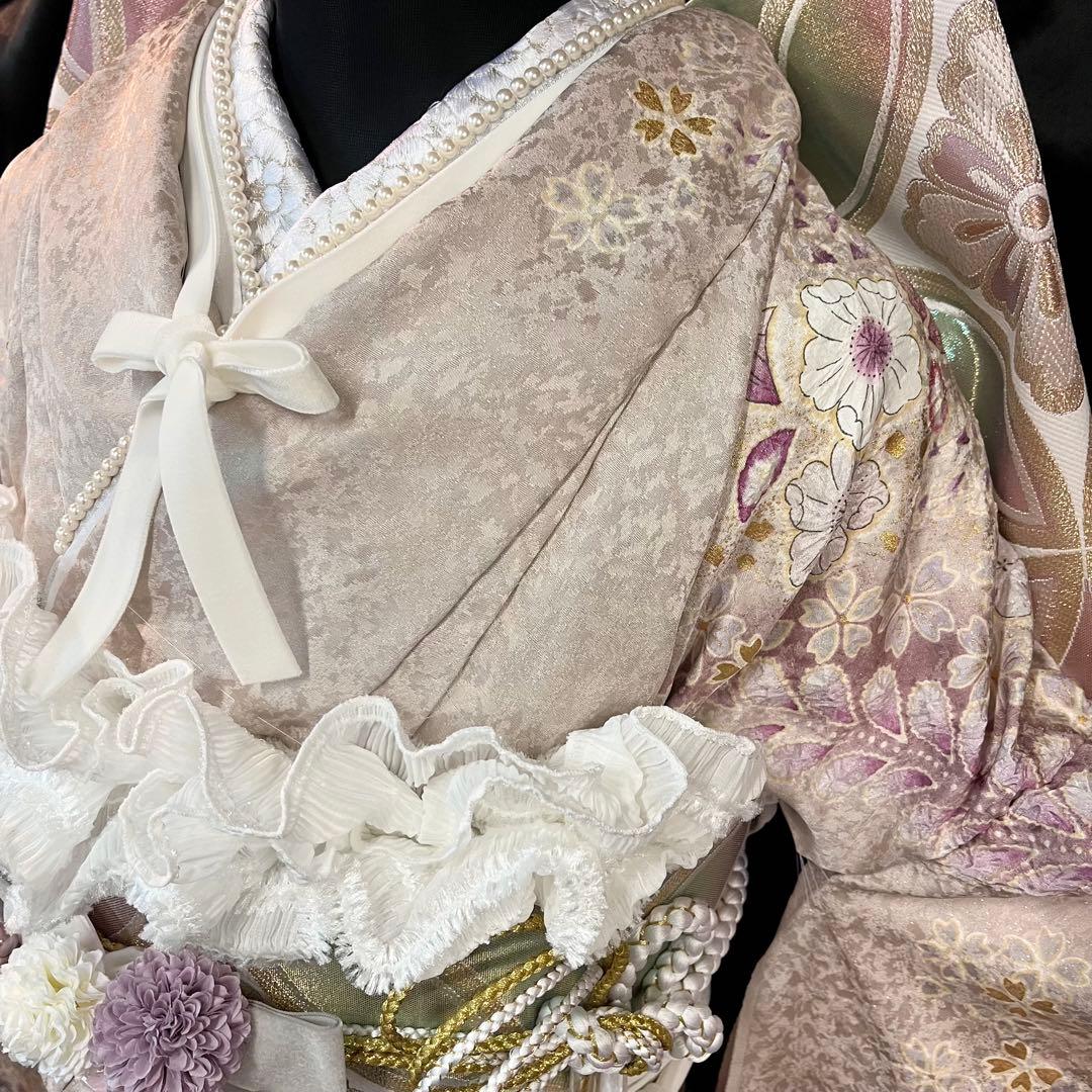 ◾️振袖フルセット■辻が花■花絞り■翠山工房新品オーダー■成人式振り袖