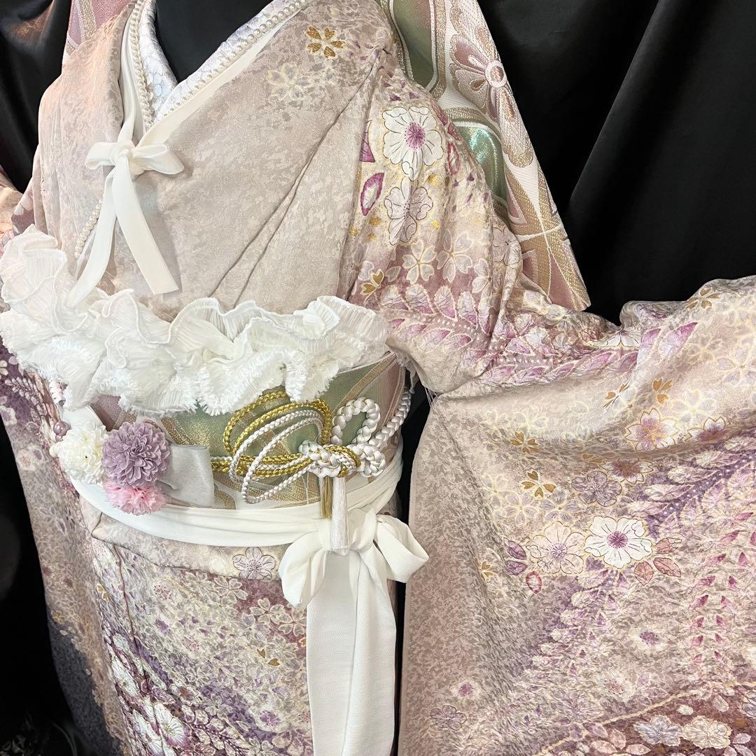 ◾️振袖フルセット■辻が花■花絞り■翠山工房新品オーダー■成人式振り袖