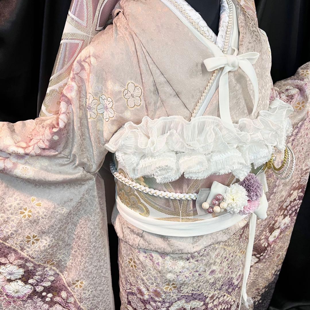 ◾️振袖フルセット■辻が花■花絞り■翠山工房新品オーダー■成人式振り袖