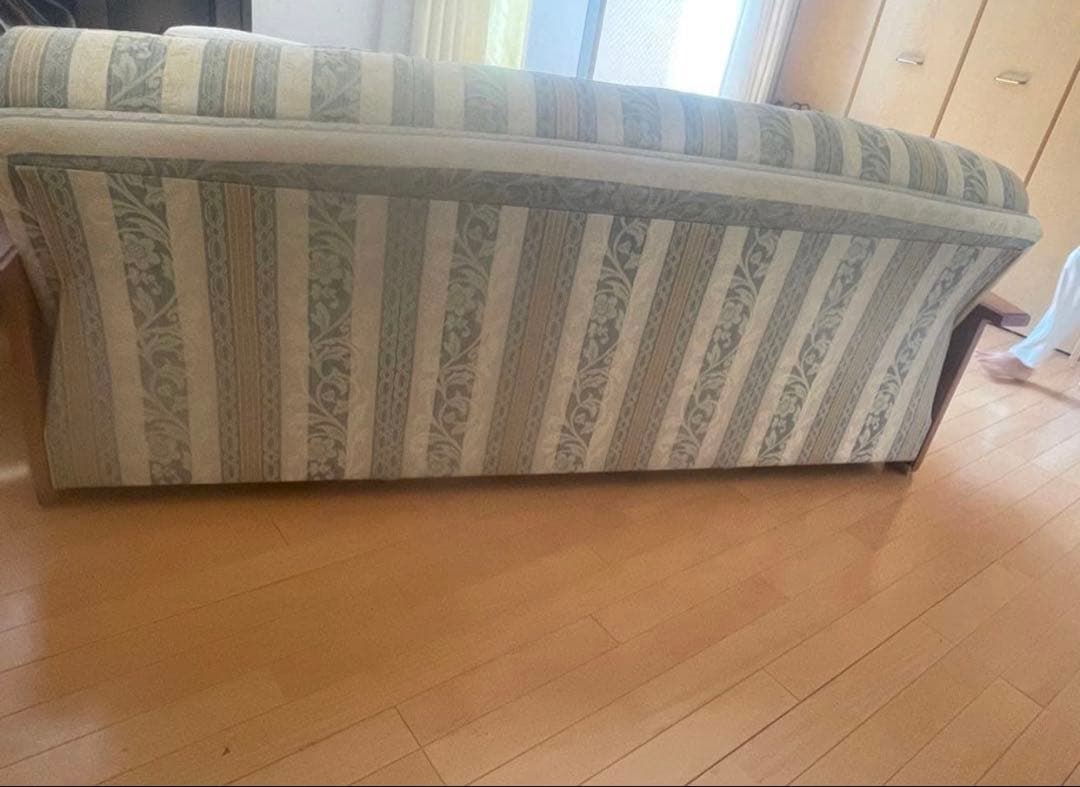 3人掛けソファー　ソファーベッド　レトロ　ヴィンテージ　美品