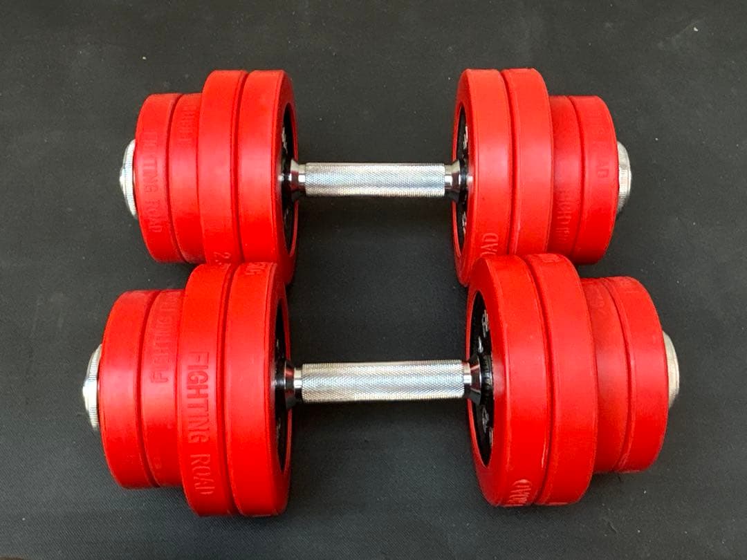 ファイティングロード　ダンベル　約17.5キロ　2個セット