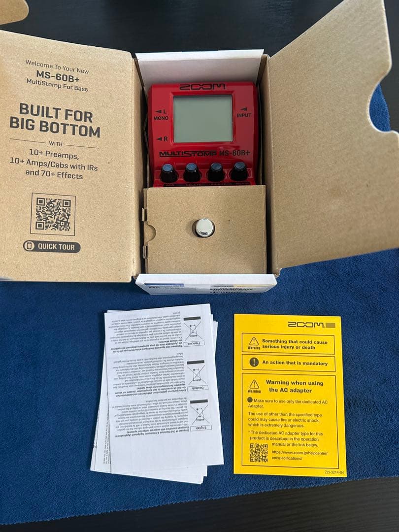 ZOOM MS-60B+ ベースエフェクター