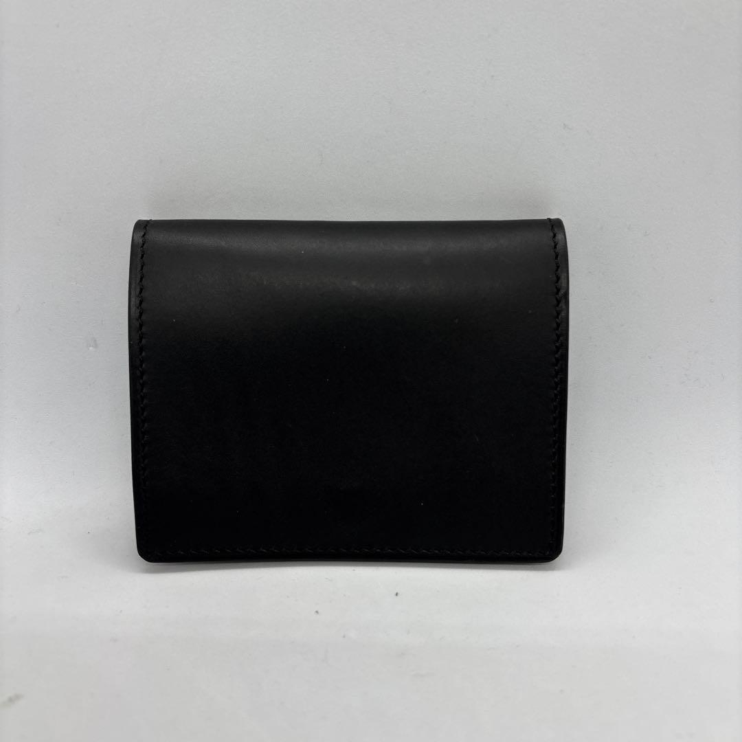 【未使用に近い】Lampan　ランパン　コンパクト財布　お札まっすぐ　ブラック