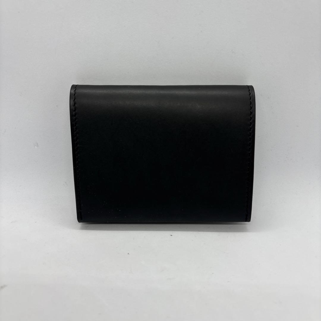 【未使用に近い】Lampan　ランパン　コンパクト財布　お札まっすぐ　ブラック