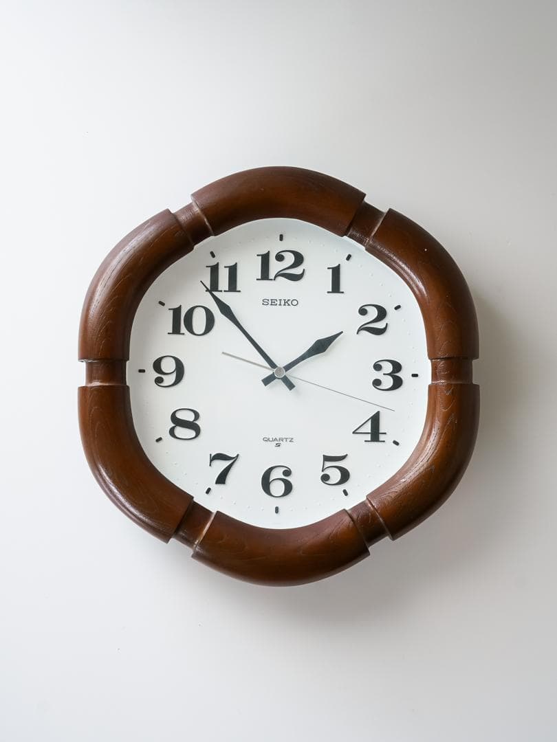 SEIKO vintage wooden 時計 ミッドセンチュリー モダン