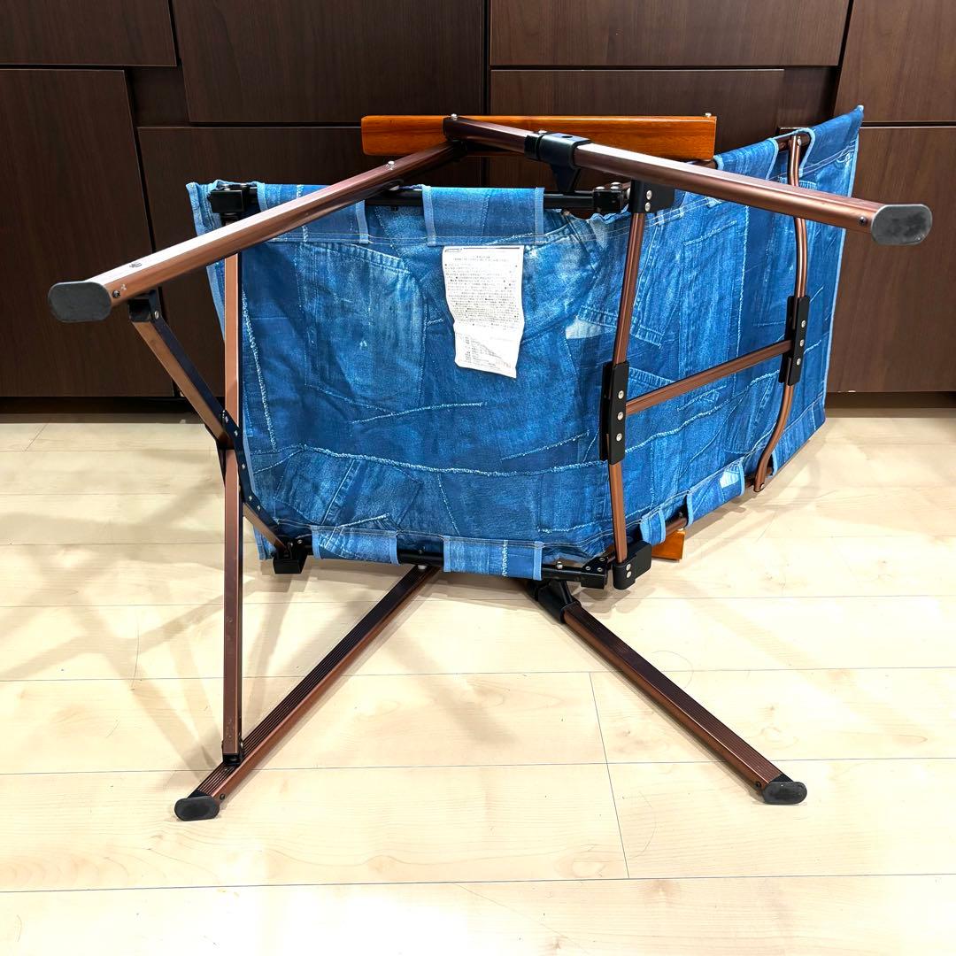 【MIDO様】コールマン　レイチェア　デニム　アウトドア　折りたたみ　収納袋