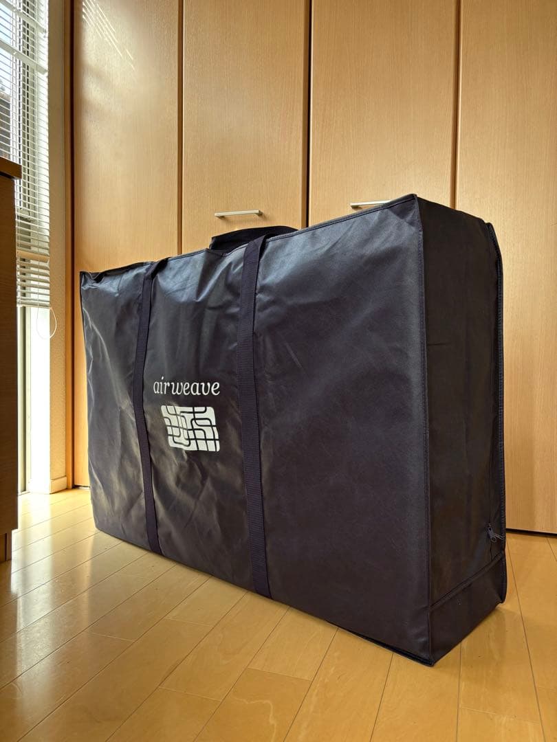 【美品です】エアウィーヴスマート Z01シングル　幅97cm 三つ折り