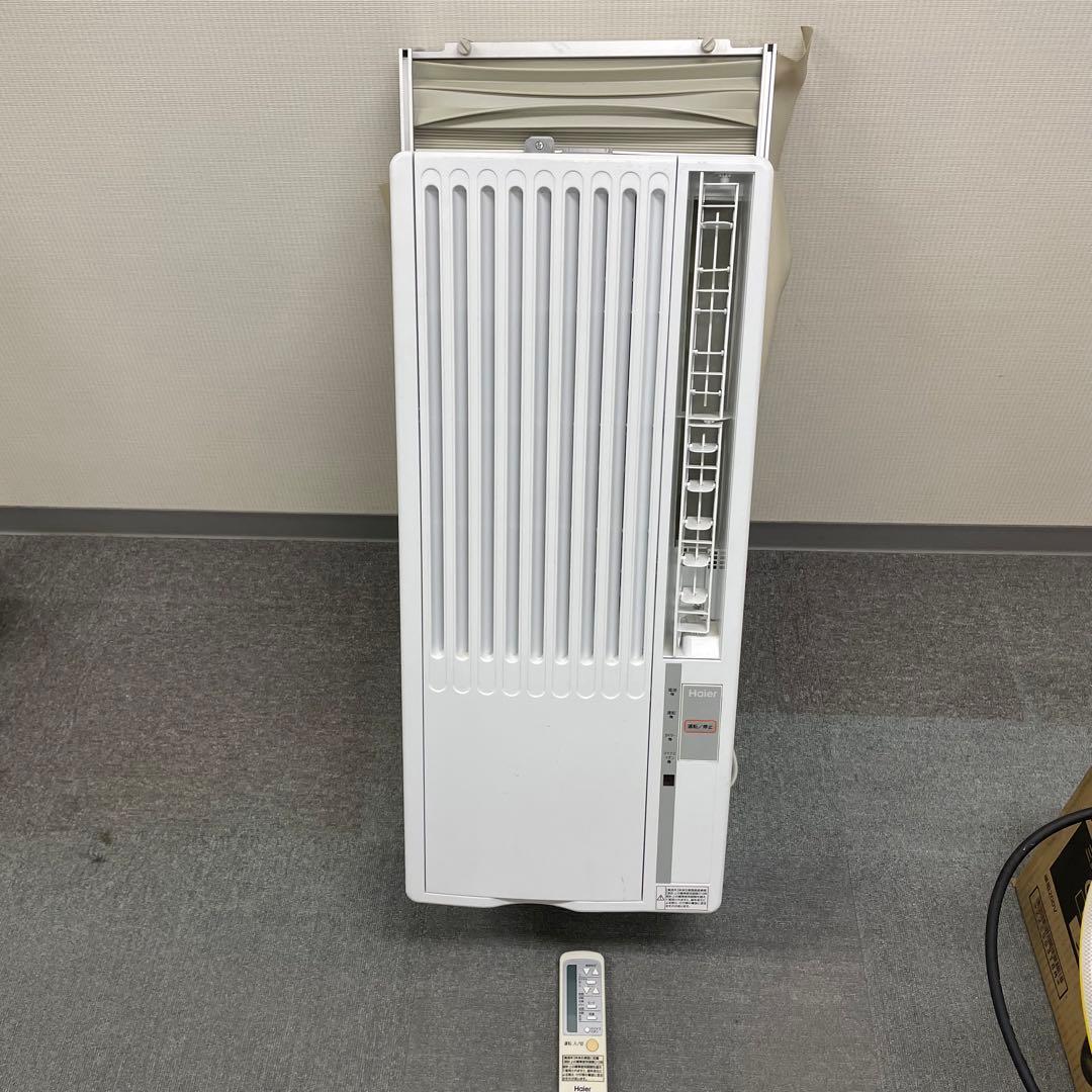 美品　窓用エアコン　ハイアール　JA-16S冷房　リモコン付き