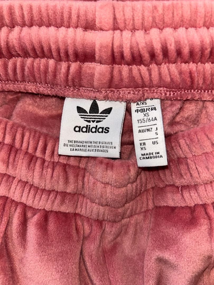 adidas w adibreak velour tt tpアディブレイク　XS