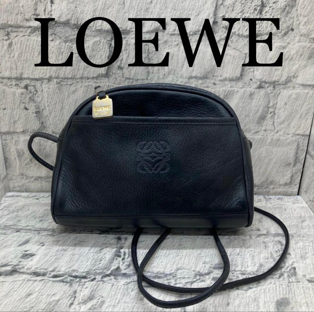 LOEWE　オールドロエベ　ショルダーバッグ　斜めかけ　ポシェット