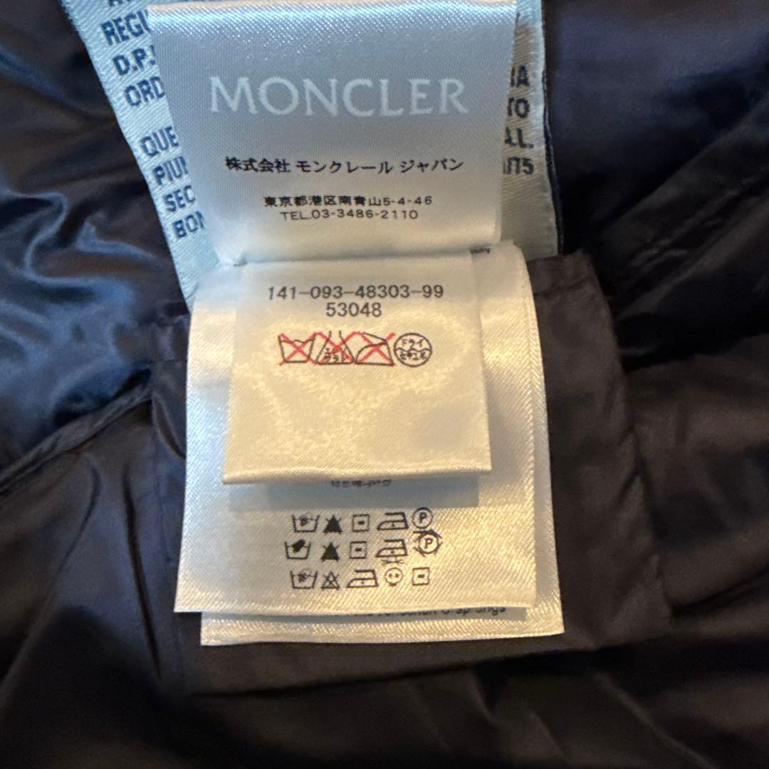 MONCLER ネイビー レディースダウンベスト
