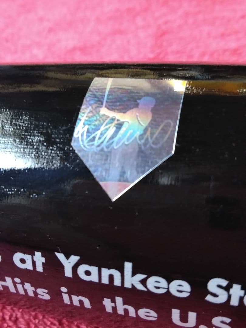 【オマケ】付き　イチローさん直筆サイン入り日米通算4000本安打記念バット