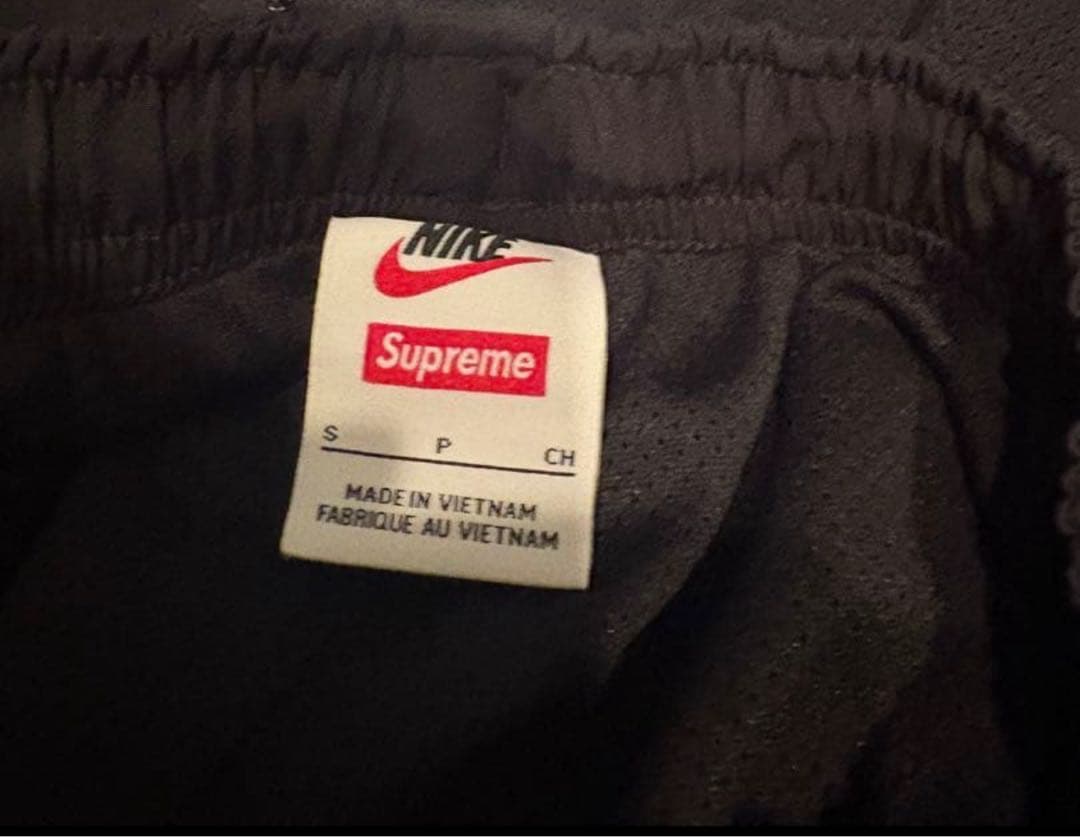 Supreme/Nike トラックパンツ ブラック　Sサイズ
