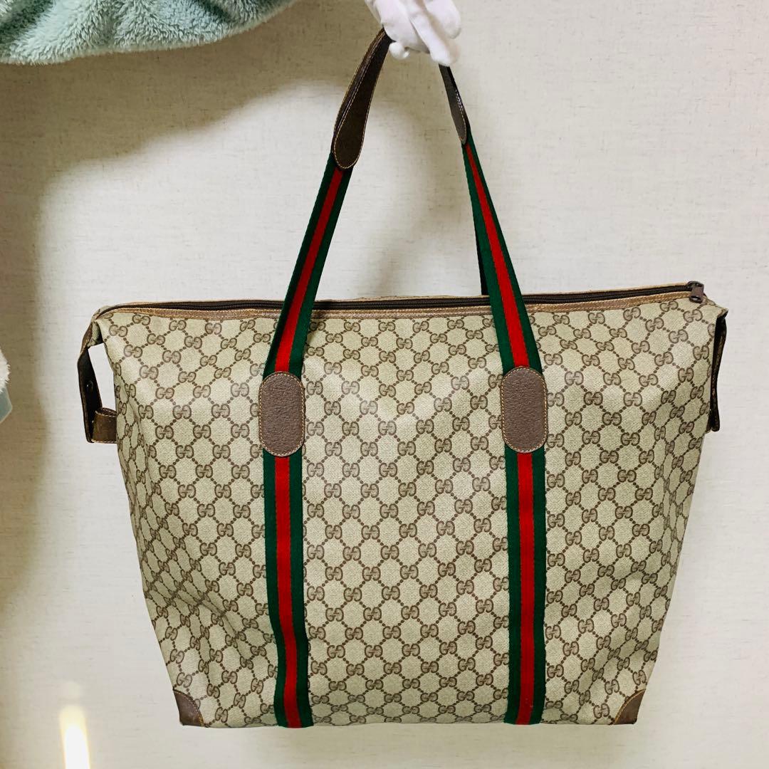 ⭐️グッチ ヴィンテージ オールドグッチ シェリーライン GGスプリーム