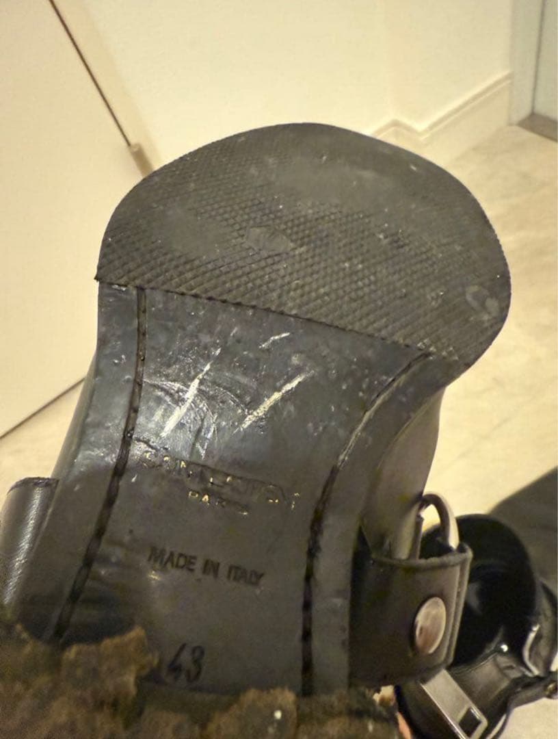 saint laurent paris wyatt boots リングブーツ43