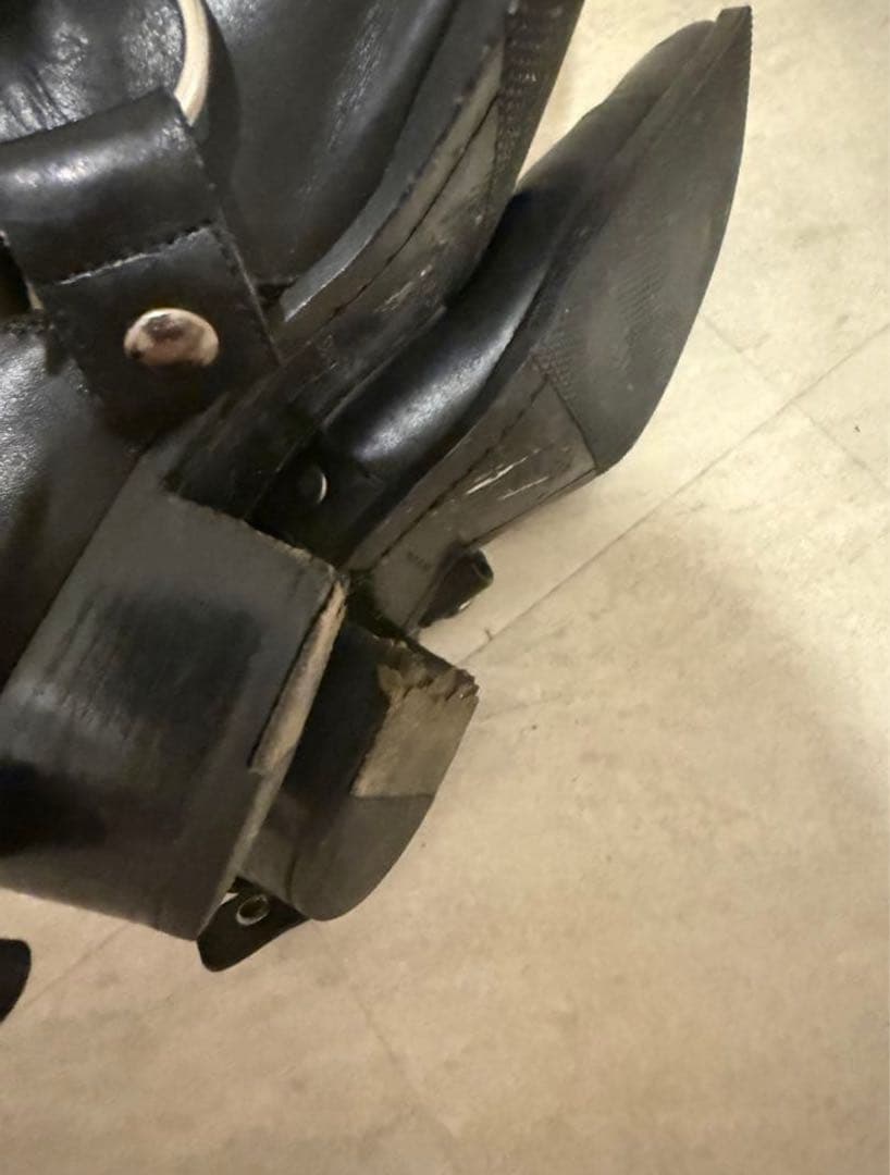 saint laurent paris wyatt boots リングブーツ43