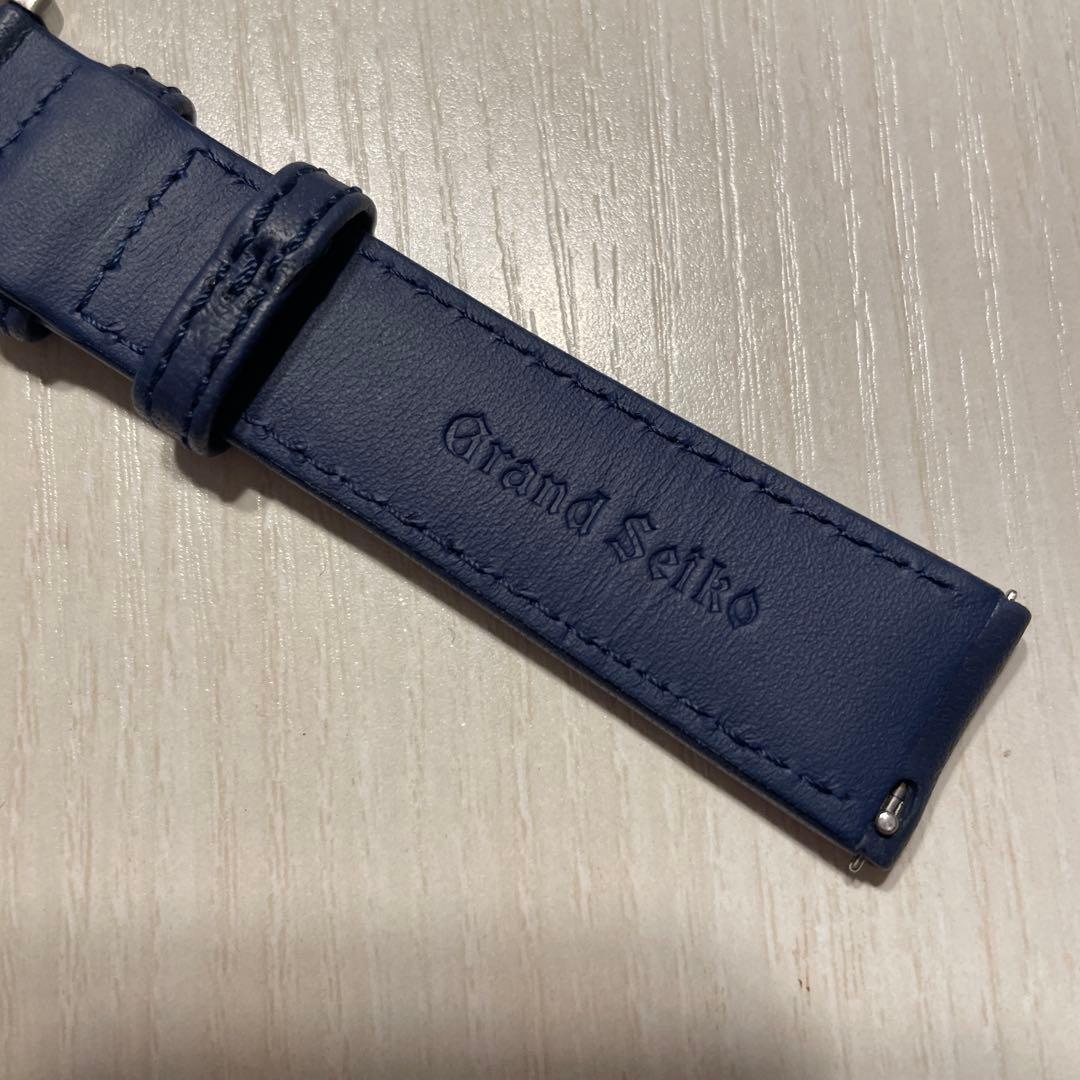 非売品　グランドセイコー　レザーベルト(ネイビー) 20mm