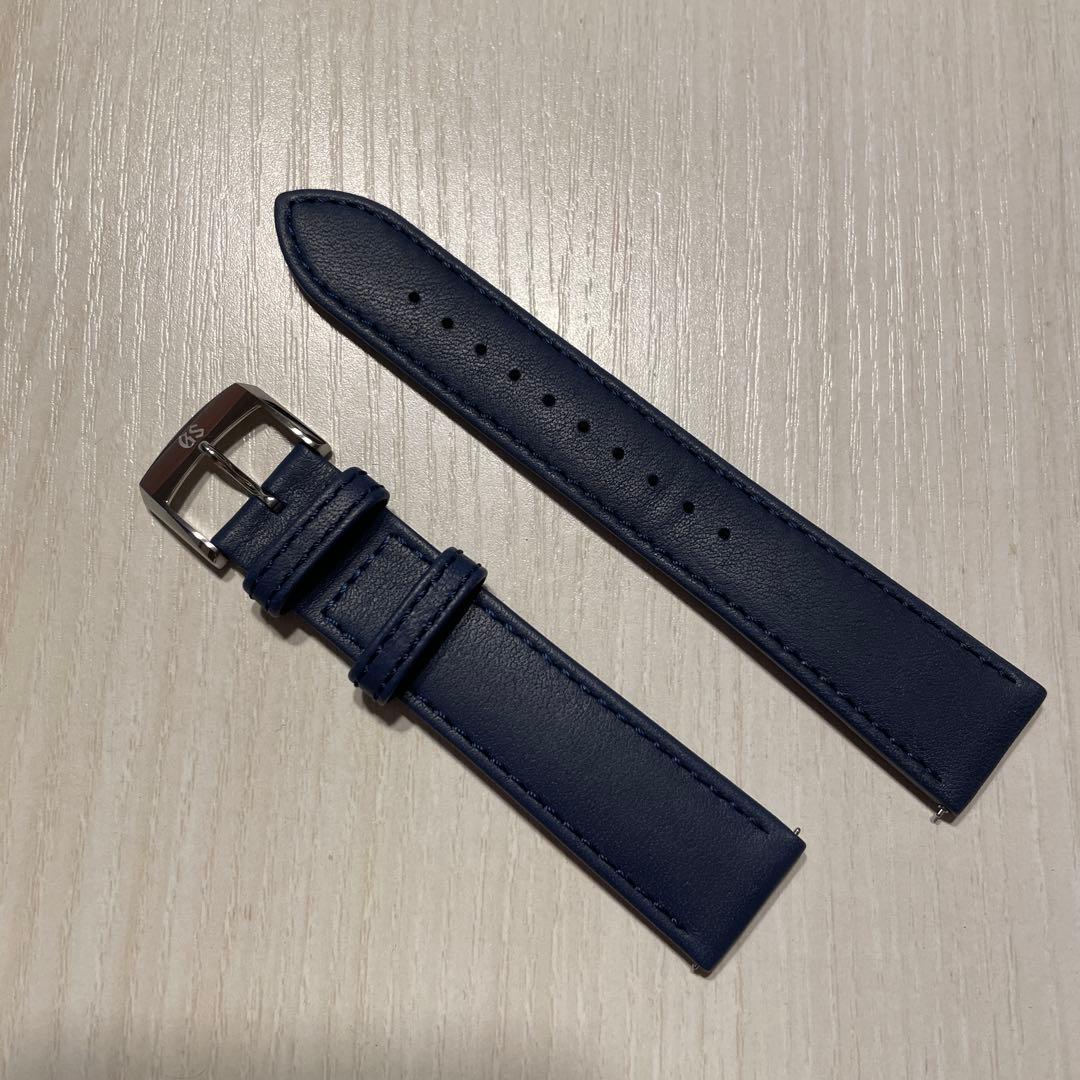 非売品　グランドセイコー　レザーベルト(ネイビー) 20mm