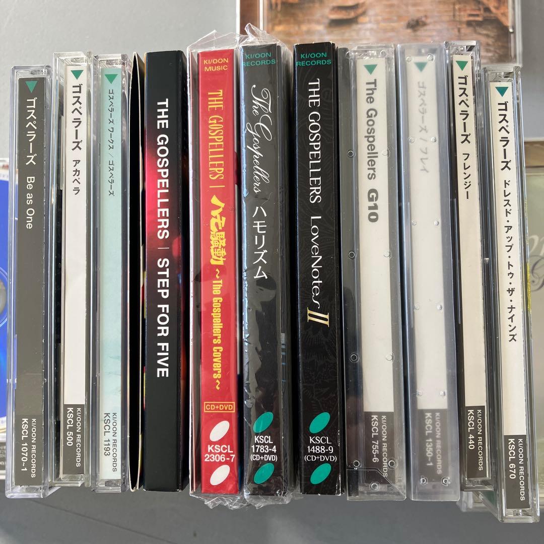 ゴスペラーズ　初回限定盤、帯付含むCD大量セット　DVD、グッズ、ツアーパンフ