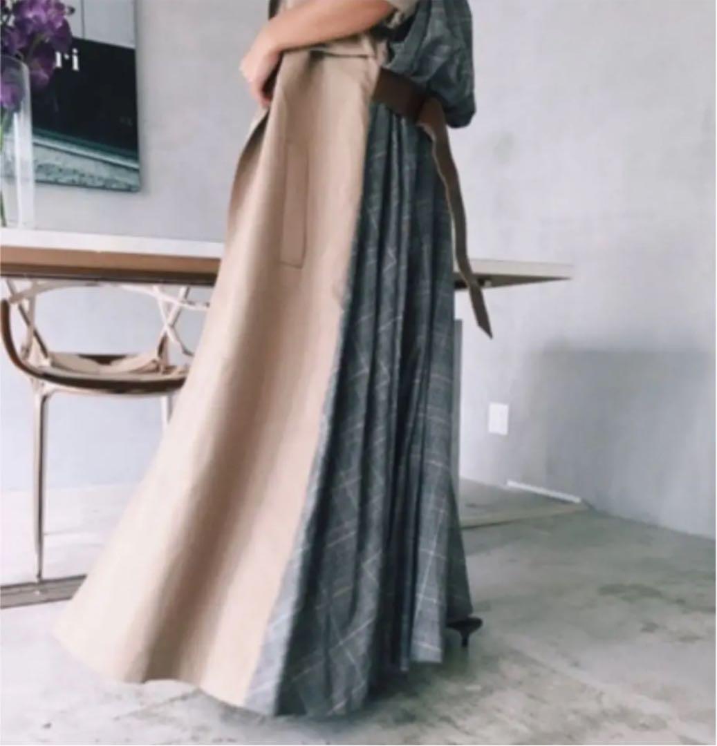 ジャケット・アウター ameri vintage BALLOON CHECK GATHER JK