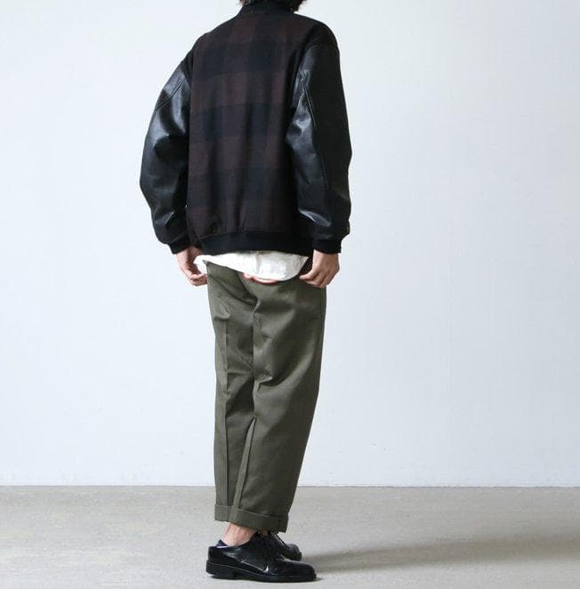 VAINL ARCHIVE アワードジャケット DANIL スタジャン レザー