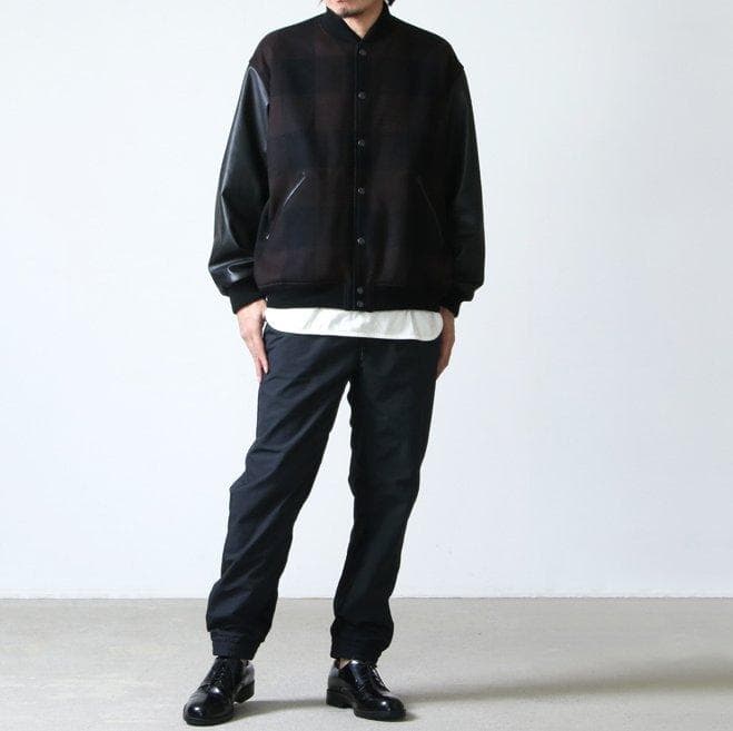 VAINL ARCHIVE アワードジャケット DANIL スタジャン レザー