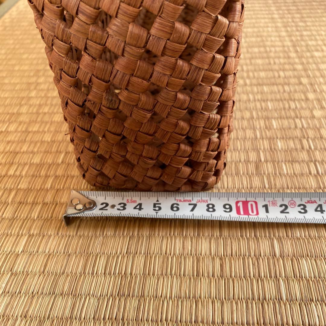 山ぶどうのカゴバッグ