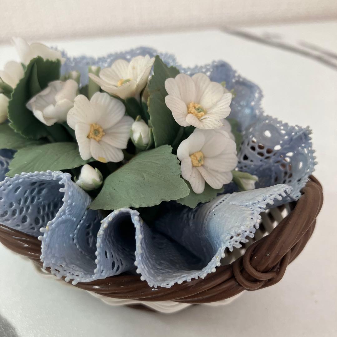 LLADRO リヤドロ フラワーバスケット (1.552.3)箱付き