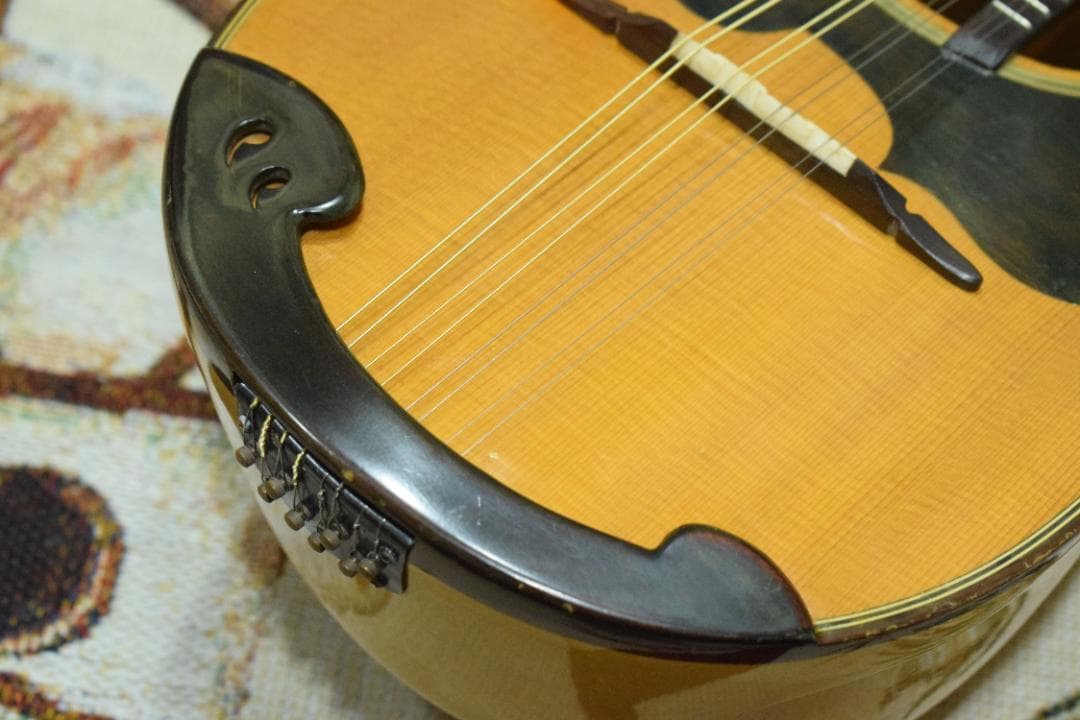 【新品弦張り替え済】Suzuki マンドリン M-30【ハードケース付】