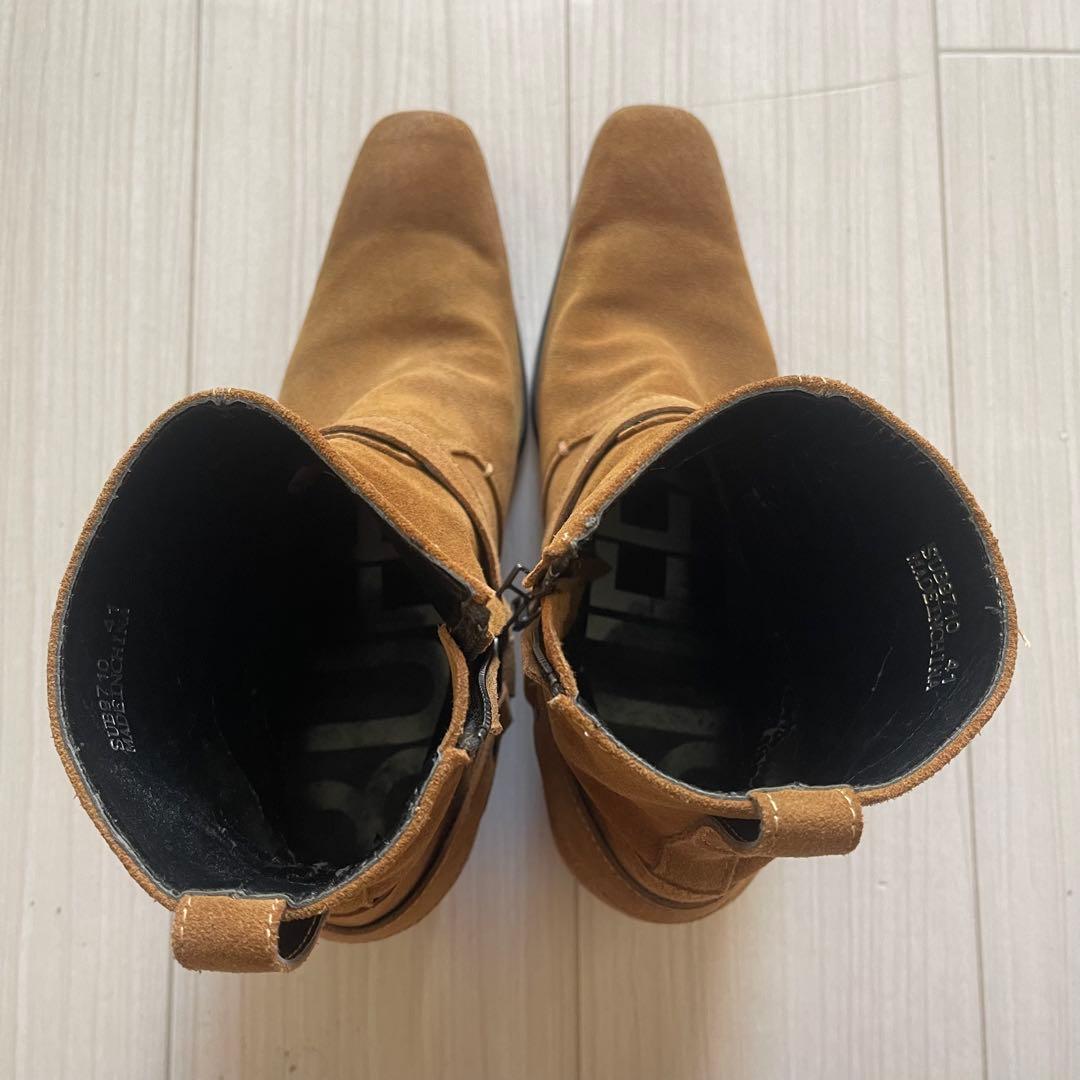 BUFFALO BOBS スエード　ヒールブーツ　リングブーツ　26cm