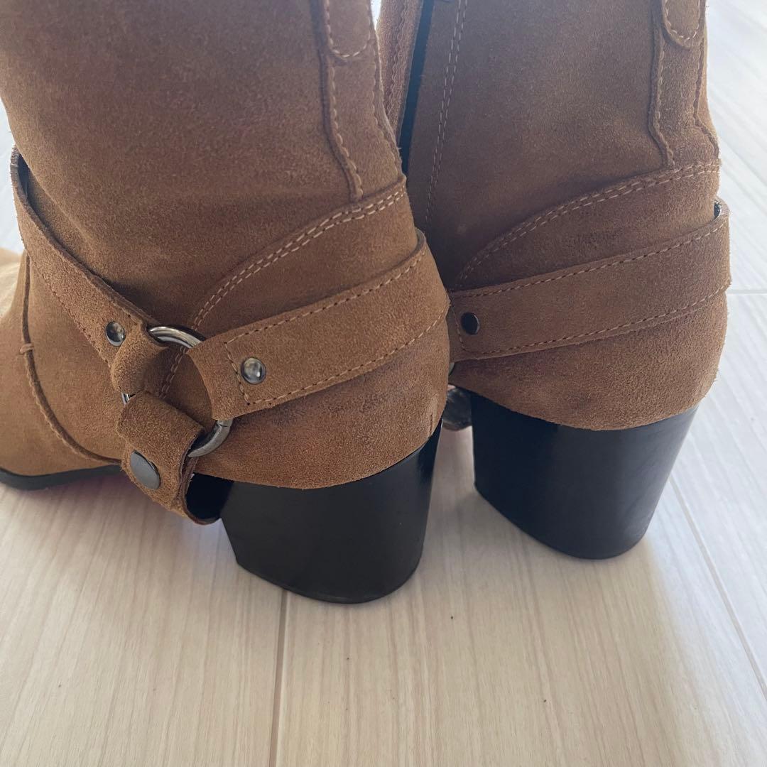 BUFFALO BOBS スエード　ヒールブーツ　リングブーツ　26cm