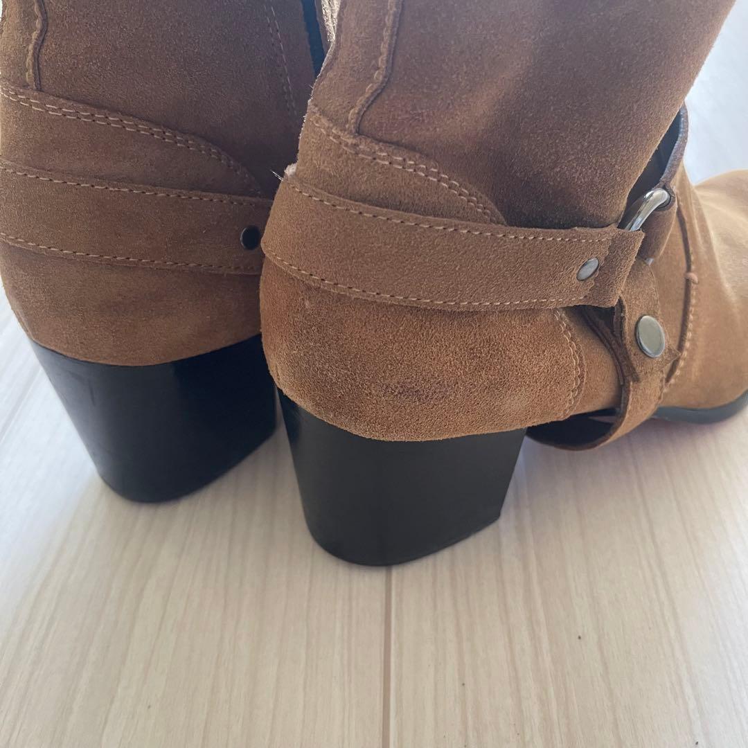 BUFFALO BOBS スエード　ヒールブーツ　リングブーツ　26cm