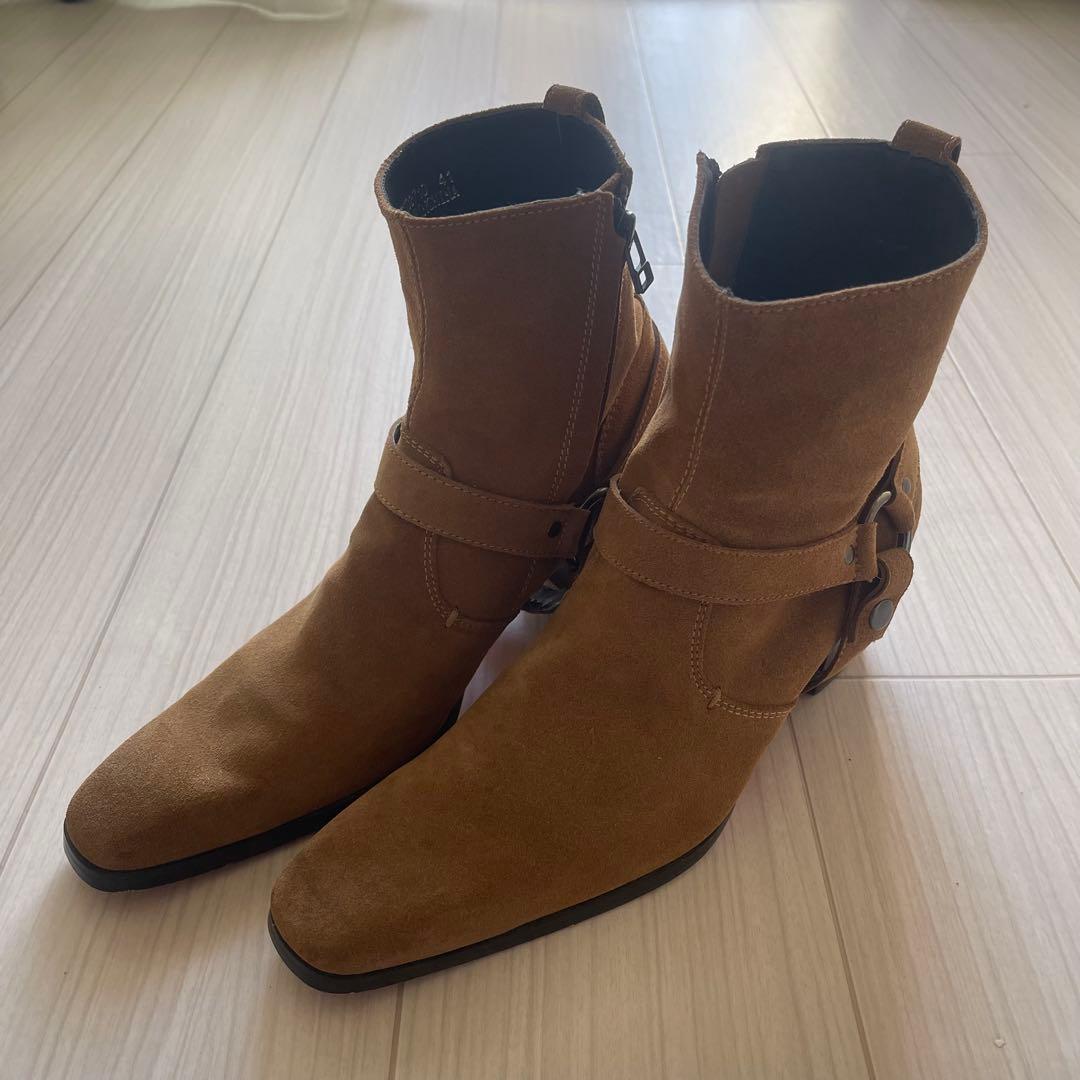 BUFFALO BOBS スエード　ヒールブーツ　リングブーツ　26cm