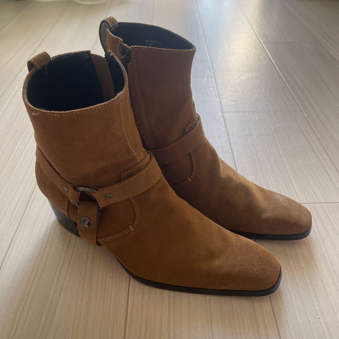 BUFFALO BOBS スエード　ヒールブーツ　リングブーツ　26cm