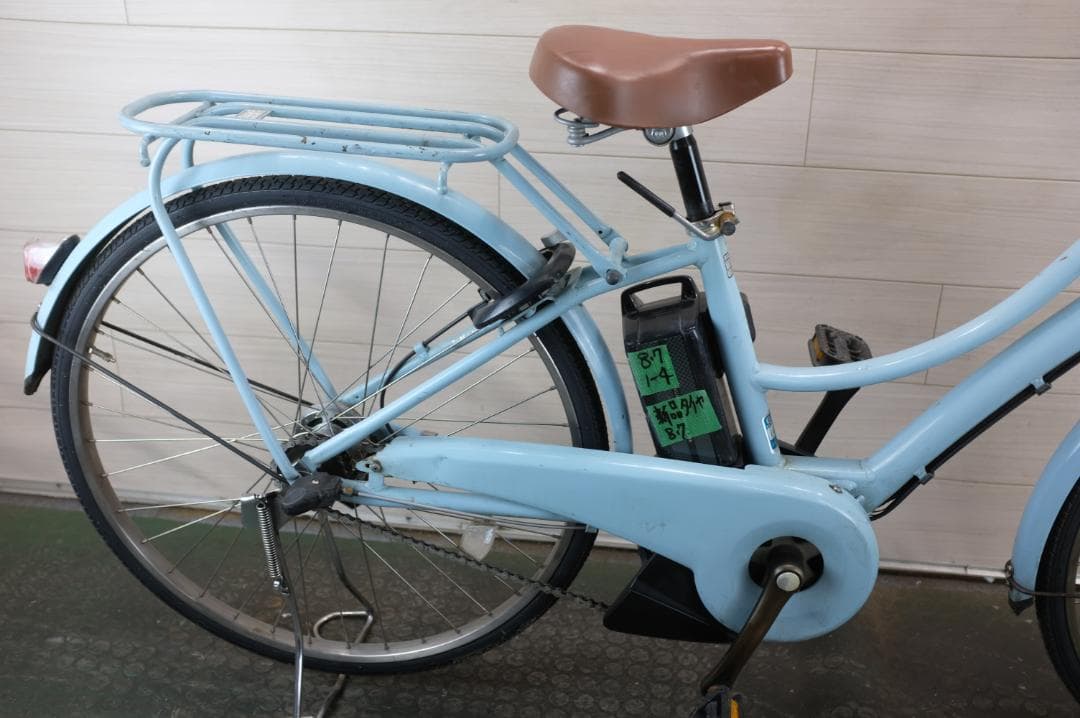 電動自転車 ヤマハPAS ami　26インチ　3段　8.7Ah 新品タイヤ