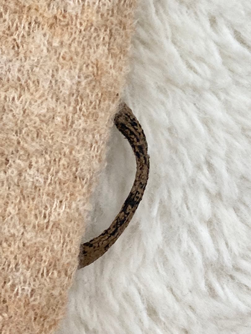 ローズティアラ　キャメル　ニットコート　サイズ46