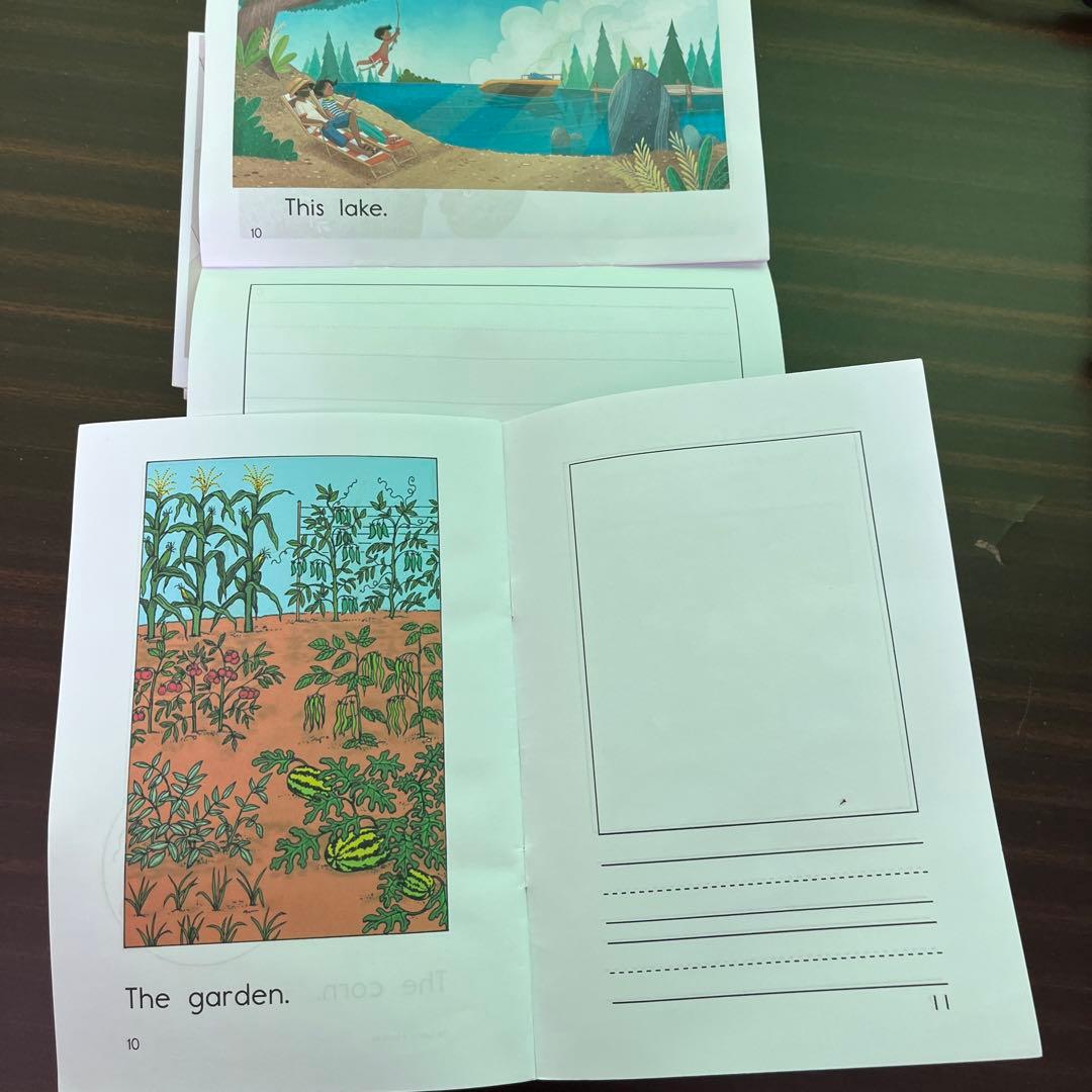 英語絵本4セット　(Leveled Book AA 、A、B、C)欠番なし