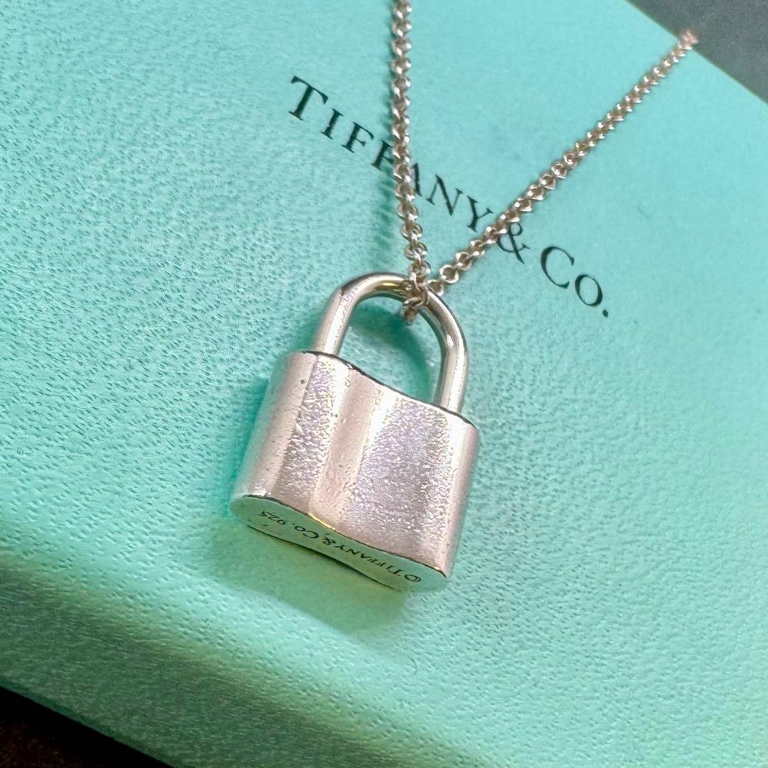 TIFFANY ティファニー 1837 ロック 南京錠 ネックレス SV925