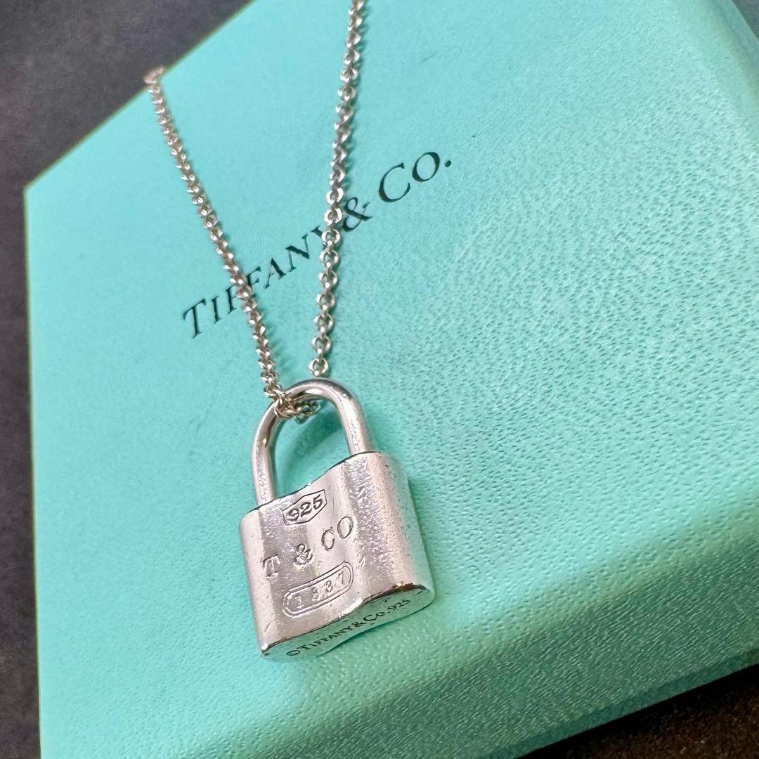 TIFFANY ティファニー 1837 ロック 南京錠 ネックレス SV925