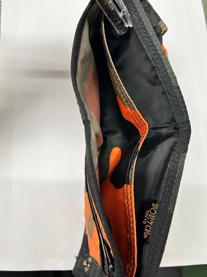 PORTER カモフラージュ 二つ折り財布