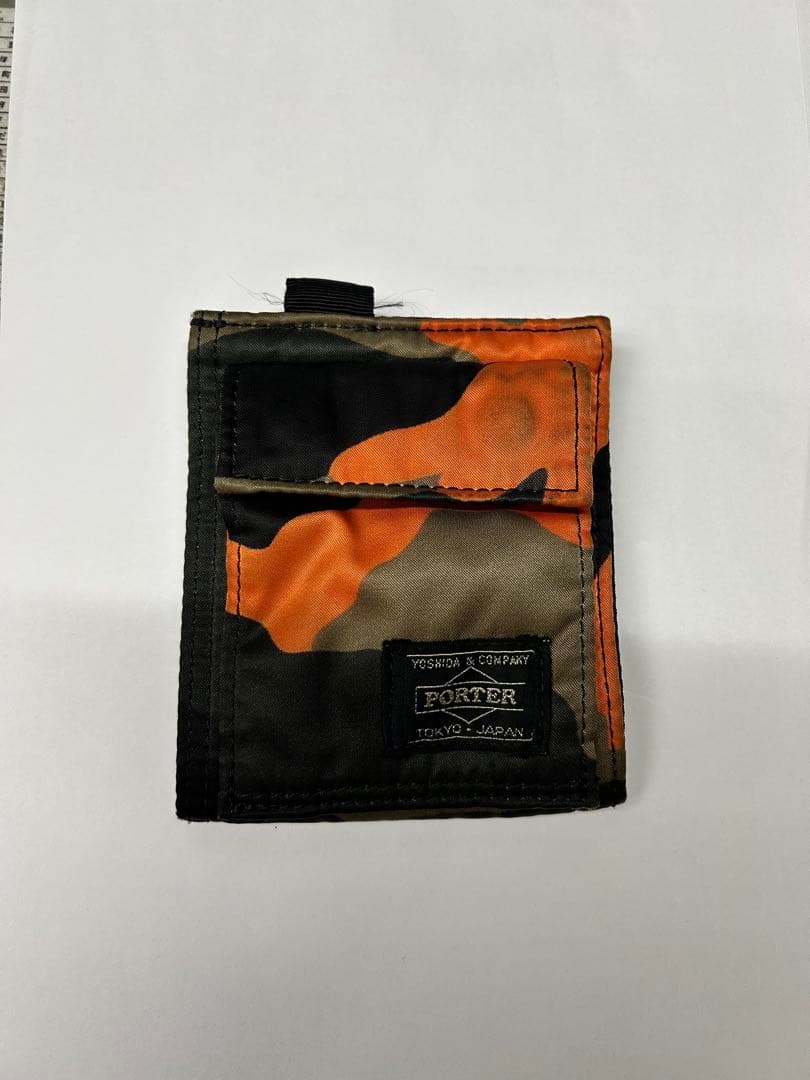PORTER カモフラージュ 二つ折り財布