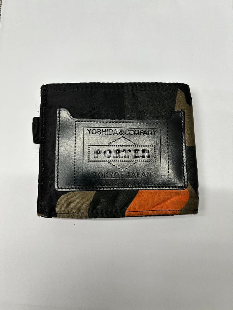 PORTER カモフラージュ 二つ折り財布