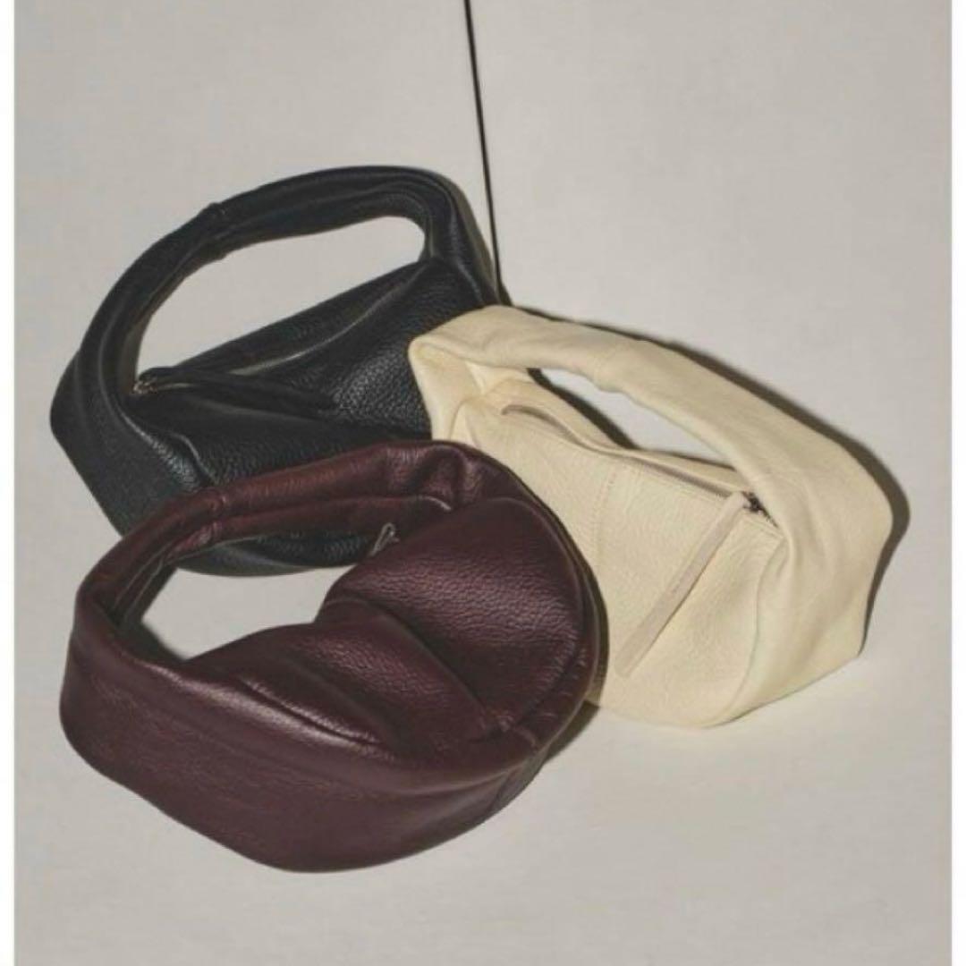 【美品・本革】todayful レザーラップバック 黒 ミニバック ハンドバック