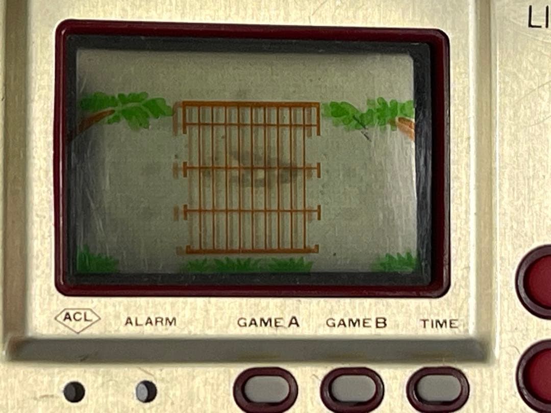 ゲームウォッチ　ライオン　レアゲーム　レトロ　任天堂　当時物　昭和