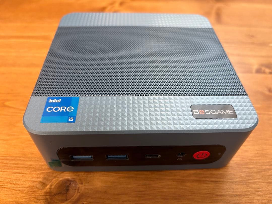 ミニPC BOSSGAME minipc i5-12600H RAM 32GB 512GB